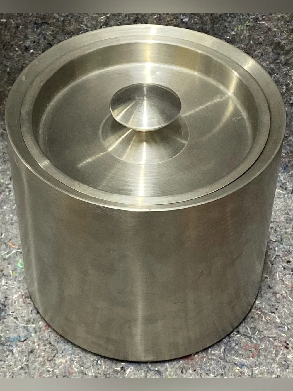 Ice Bucket With Lid Double Wall Stainless Steel 7